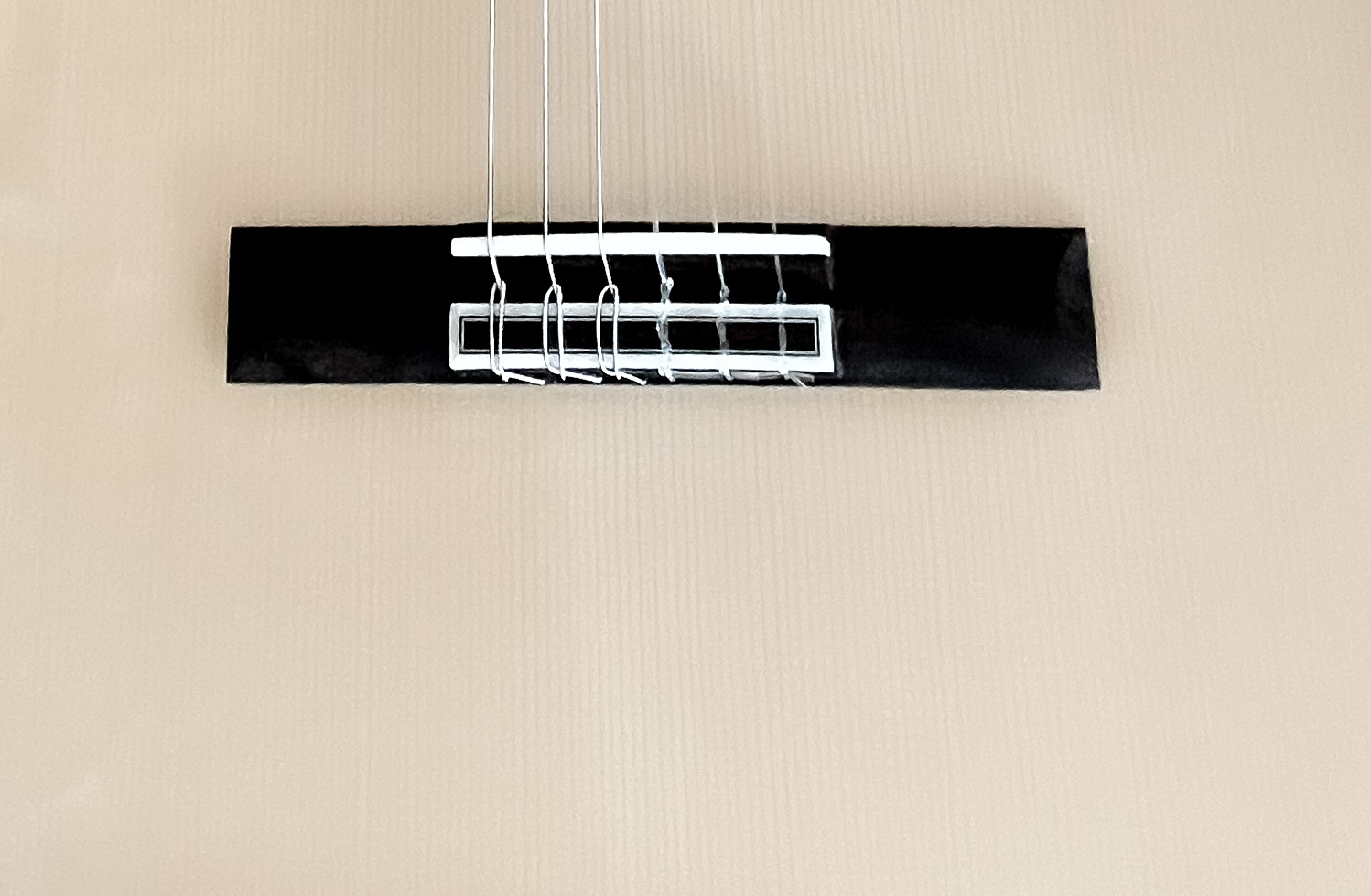 Guitar Bridge, Tie Block, and Saddle Assembly